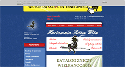 Desktop Screenshot of hurtowniaroza.pl